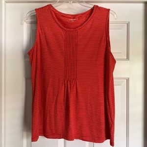 Lands End Pintucked Tank